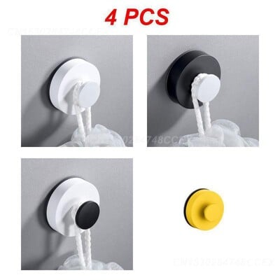 1 ~ 4 TK Vannitoa konks, mulgustamist ei sisalda plastist imikork konks Vannitoas hoiuruum Universaalne konks vaakum seinakinnitus