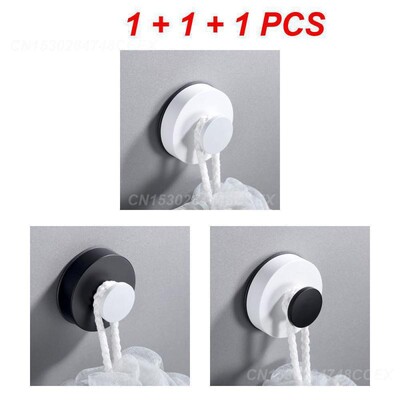 1 ~ 4 TK Vannitoa konks, mulgustamist ei sisalda plastist imikork konks Vannitoas hoiuruum Universaalne konks vaakum seinakinnitus