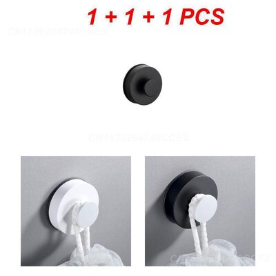 1 ~ 4 TK Vannitoa konks, mulgustamist ei sisalda plastist imikork konks Vannitoas hoiuruum Universaalne konks vaakum seinakinnitus