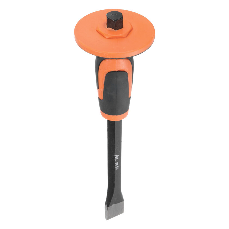 Müüritise peitel 9,8" 11,8" terava otsaga kivi 9,7" 11,4" lameda peaga kivimördiga kivitellistest peitel käekaitsega