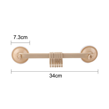 Βεντούζα τοίχου κενή σκούπα Βεντούζα 6 γάντζοι Πετσέτα Μπάνιου Κουζίνα Στήριγμα Κουζίνα Κορόιδο Ντουλάπι Ντουλάπι Κρεμάστρα Πλαίσιο θήκης