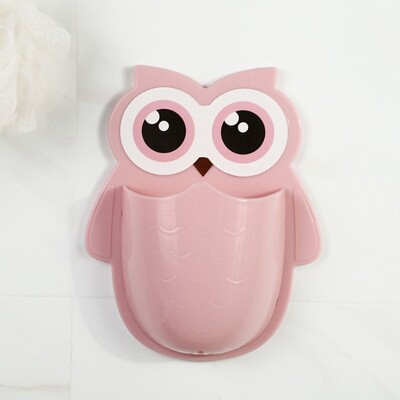 Dantų šepetėlio laikiklis Buitinė sienelė Lipni besiūlė pelėdų laikymo lentynėlė Barzdaskutė Organizatorius Nutekėjimo lentyna Vonios kambario priedai