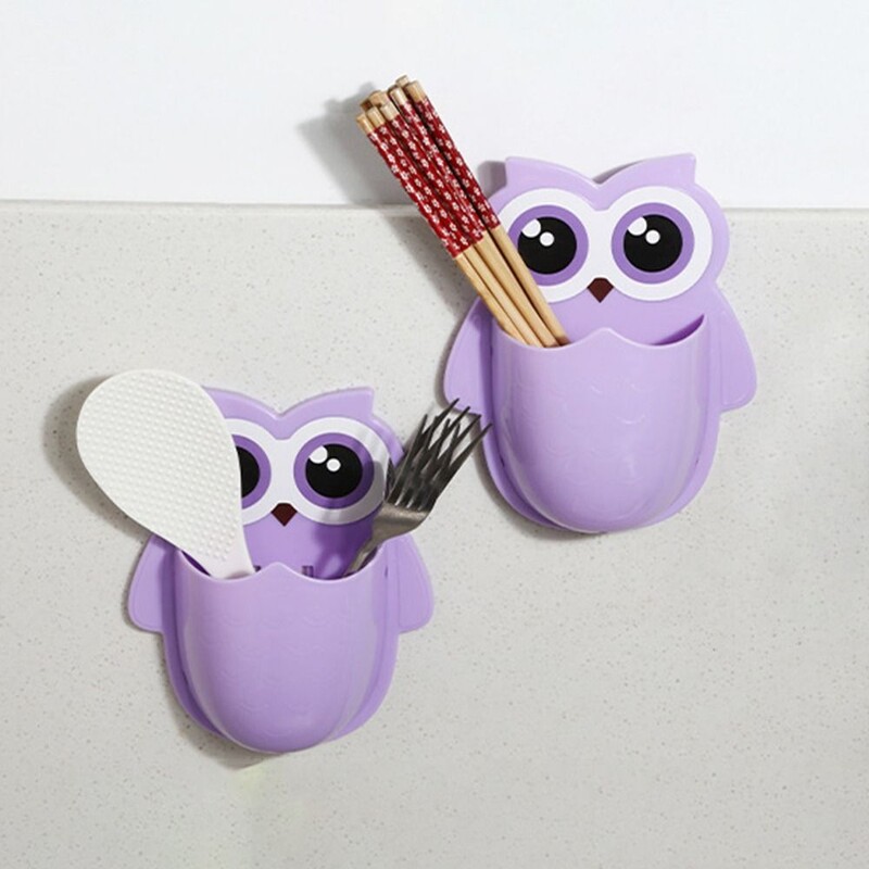 Dantų šepetėlio laikiklis Buitinė sienelė Lipni besiūlė pelėdų laikymo lentynėlė Barzdaskutė Organizatorius Nutekėjimo lentyna Vonios kambario priedai