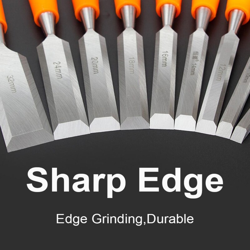 1 tk Professionaalne puidust peitel terasest puidutöötlemislõikur nikerduspeitel DIY puusepa tööriistad nikerdamiseks lameda labidaga käsitööriist