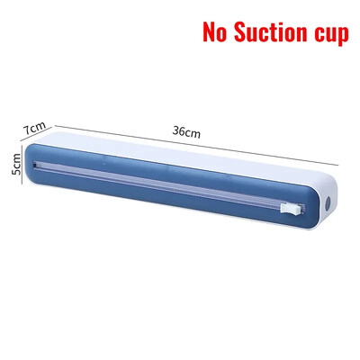 2-ühes toidukile jaotur Magnetümbris jaotur koos lõikuriga hoiukarbiga Alumiiniumfooliumist veniv kilelõikur Köögitarvikud