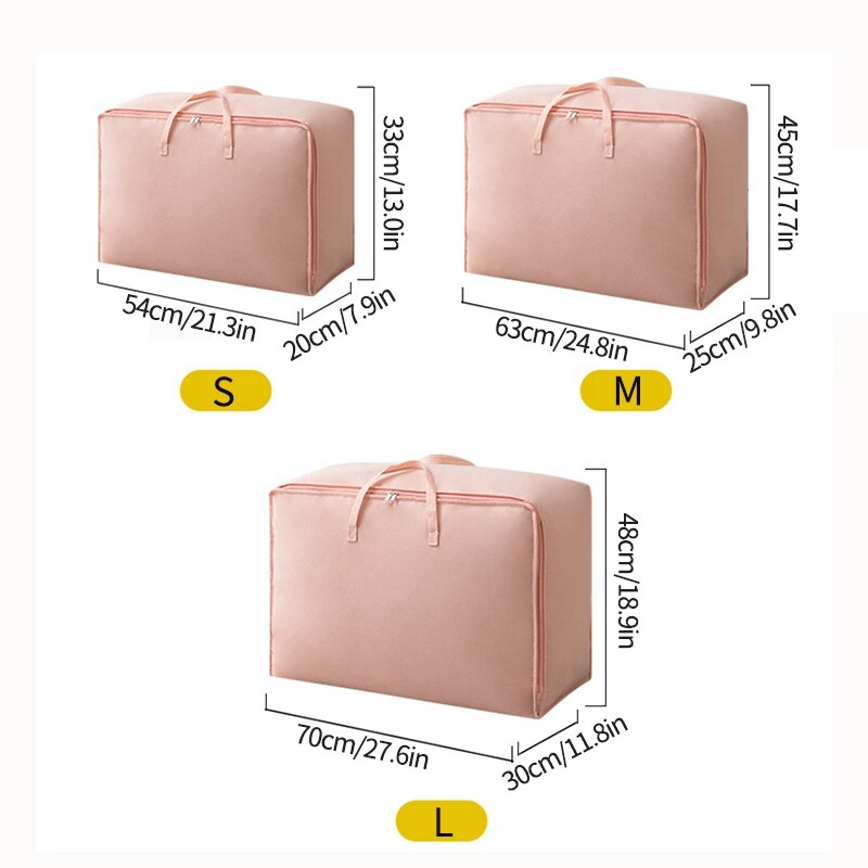 Torba za pohranu odjeće velikog kapaciteta Vodootporni ormarić Ormar Organizator Poplun Jastuk Deka Organizator Prašinootporna posteljina Storage