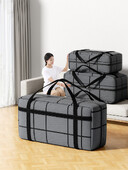 1PC suure mahutavusega kaasaskantav kolimiskott kokkupandav kottide hoiukott Korrastatud magamistoa tolmu mobiilikasti vahetus