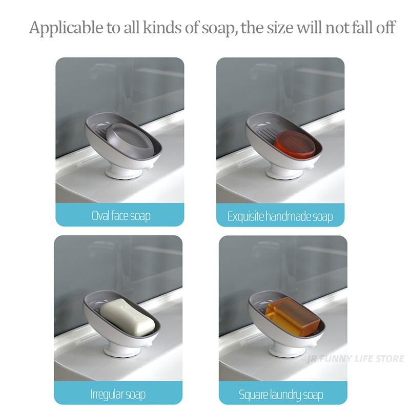 Super usisna posuda za sapun s odvodnom vodom Za kupaonicu Držač sapuna Kithcen Držač spužve Posuda za sapun Kupaonski pribor