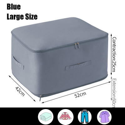 Ülimalt ruumisäästlik isesäästlik kokkusurutav abivahend tihendustekk-hoiukott Suure mahutavusega kapp-kapp-organisaatori hoiukott