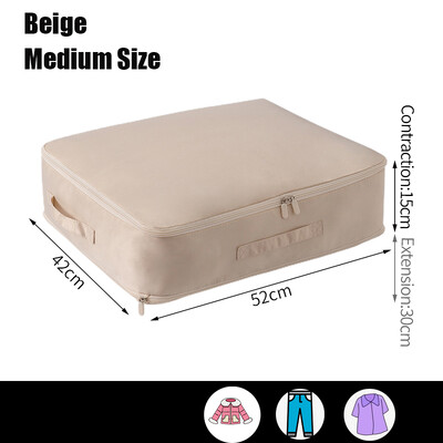 Ülimalt ruumisäästlik isesäästlik kokkusurutav abivahend tihendustekk-hoiukott Suure mahutavusega kapp-kapp-organisaatori hoiukott