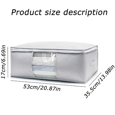 Cutie de depozitare pentru pilota Organizatoare rezistente la praf Dulap nețesut Geantă de economisire a spațiului Geantă de depozitare de capacitate mare Cutie de depozitare pentru călătorie