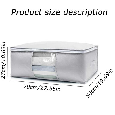 Cutie de depozitare pentru pilota Organizatoare rezistente la praf Dulap nețesut Geantă de economisire a spațiului Geantă de depozitare de capacitate mare Cutie de depozitare pentru călătorie