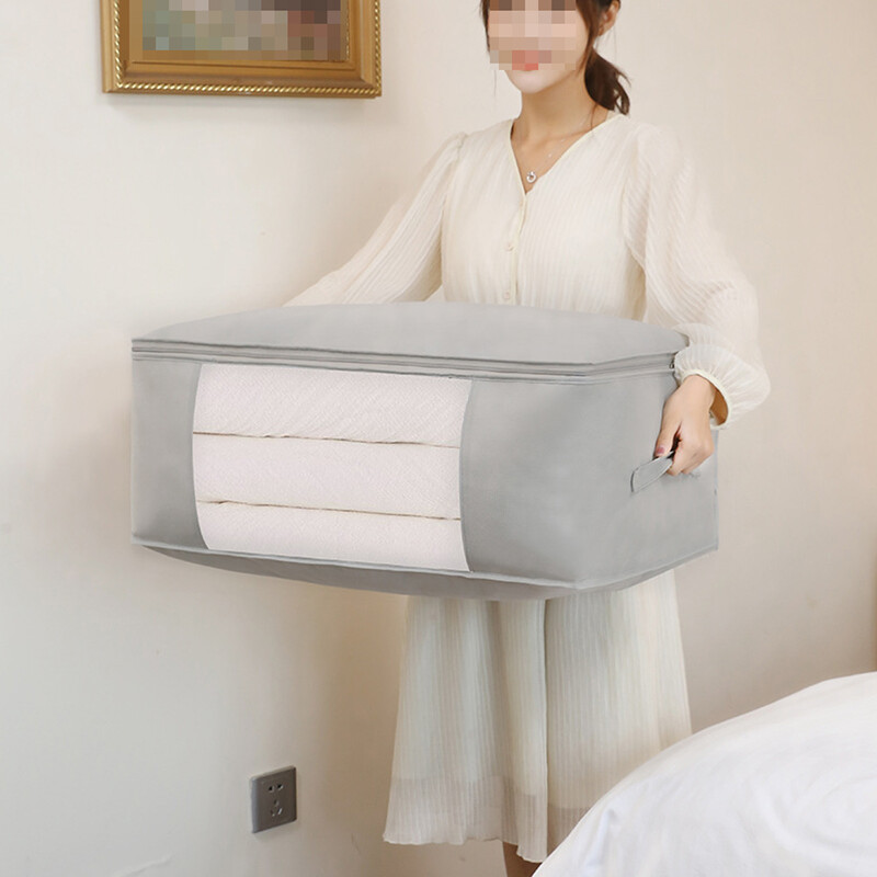 Cutie de depozitare pentru pilota Organizatoare rezistente la praf Dulap nețesut Geantă de economisire a spațiului Geantă de depozitare de capacitate mare Cutie de depozitare pentru călătorie