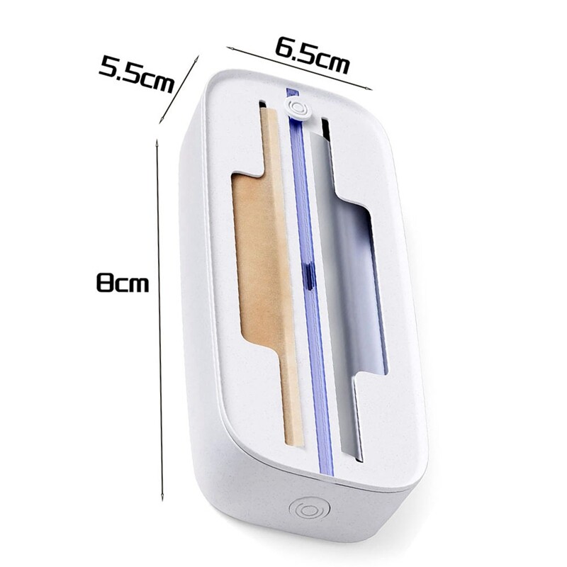 Sahtli toidupaki dosaator, fooliumi, plasti ja vahapaberi vahend köögi korraldamiseks