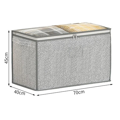 Naujas antklodės laikymo krepšys sulankstomam antklodės krepšiui Drabužių spinta Drabužių laikymo krepšys Dulkių nepraleidžiantis organizatorius Didelės talpos saugykla po lova