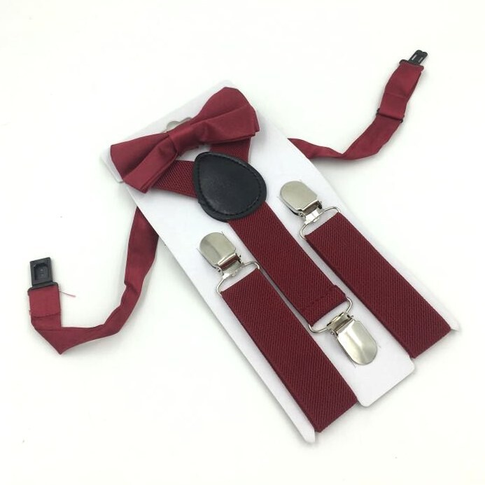 Moda universală Bretele moderne Bretele pentru copii Pantaloni panglică Bretele Bretele cu cravate pentru spectacole pentru copii