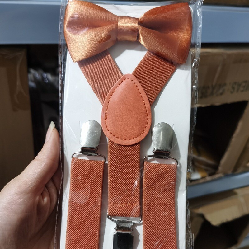 Moda universală Bretele moderne Bretele pentru copii Pantaloni panglică Bretele Bretele cu cravate pentru spectacole pentru copii