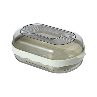 Vasă de săpun de călătorie, rezistentă la apă Suport portabil pentru săpun, cu uscare rapidă, cutie sigilată pentru recipiente pentru săpun, accesorii creative pentru baie pentru acasă