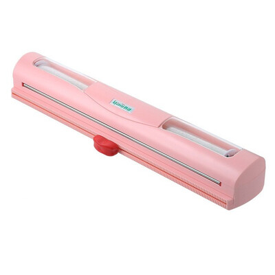 Plastikust kilelõikur toidukile lõikuri jaotur külmkapp magnetimemisega universaalne lõikekasti korduvtäidetav ümbrisjaotur