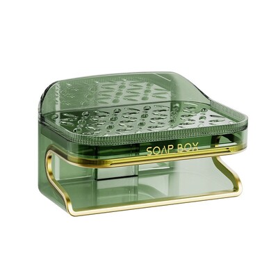 Elegantiškas muilo laikiklis su lipniu, montuojamas ant sienos, negręžiamas, nesikaupia vanduo, skirtas virtuvės ir vonios kambariui