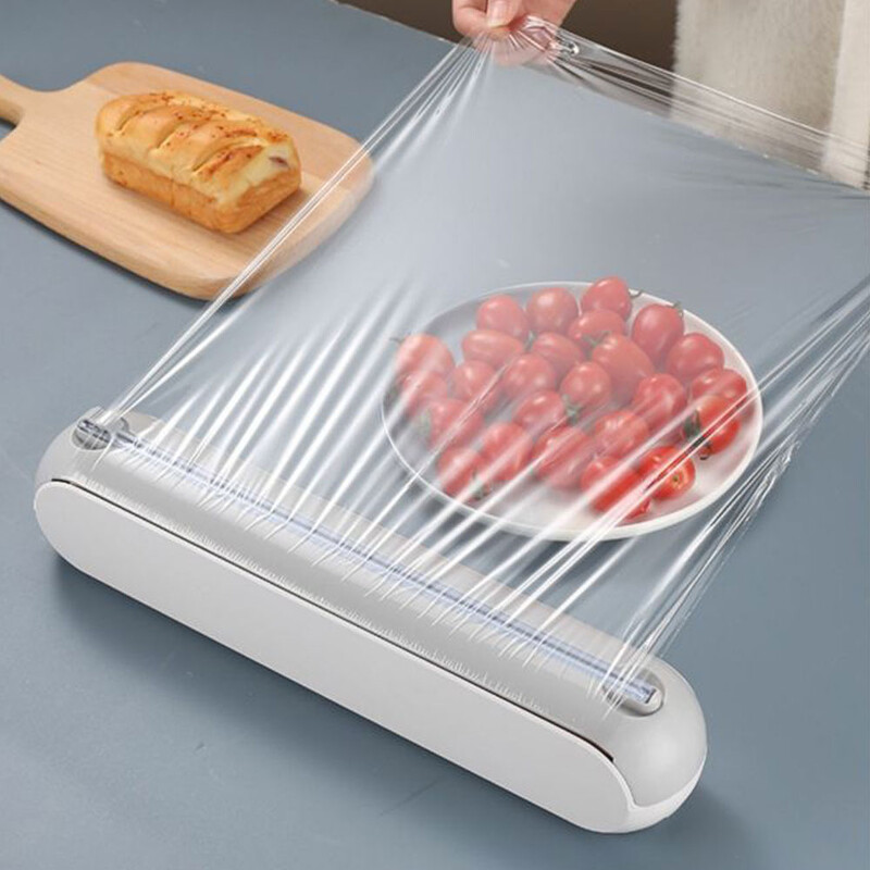 Uued plastkile dosaatorid lõikurid majapidamises kasutatavad jaoturid hoiustamise lõikekastid alumiiniumfooliumist pärgamendipaberi pihusti köögitööriist