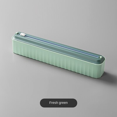 Plastikinis apvyniojimo pjaustytuvas Magnetinis šaldytuvas Virtuvė be plyšimo plastiko apvyniojimo dangtelis pjovimo dėžutės artefaktų pakabinamas laikiklis