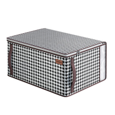 Lausriidest teki hoiukott Tekk hoiukate Kapp Tepitud kott, tekk kappides riidehoidja riidekapi jaoks