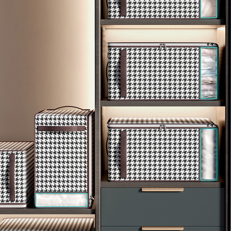 Lausriidest teki hoiukott Tekk hoiukate Kapp Tepitud kott, tekk kappides riidehoidja riidekapi jaoks