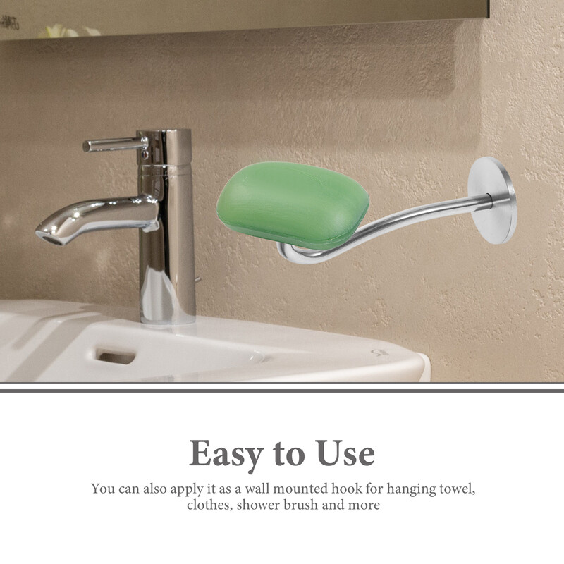 Magnetski držač za sapun od nehrđajućeg čelika Zidna posuda za sapun Dozator Zidni nastavak Stalak za sapun za kupaonicu Kuhinja