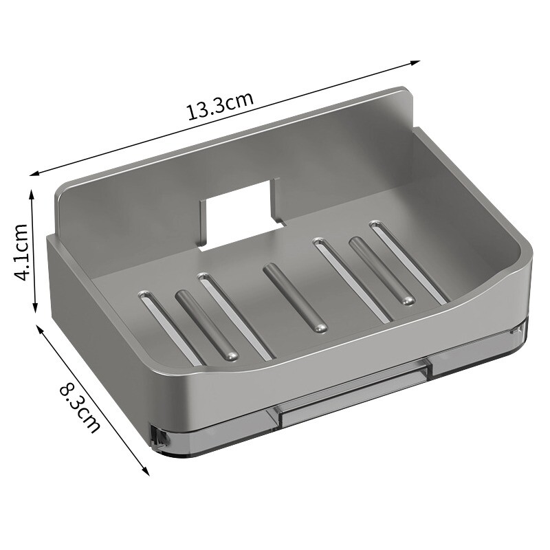 Seinale kinnitatav seebialus Punch-free sahtel tühjendushoidik Köök Käsn Hoiukast Vannitoa Korraldaja riiulid