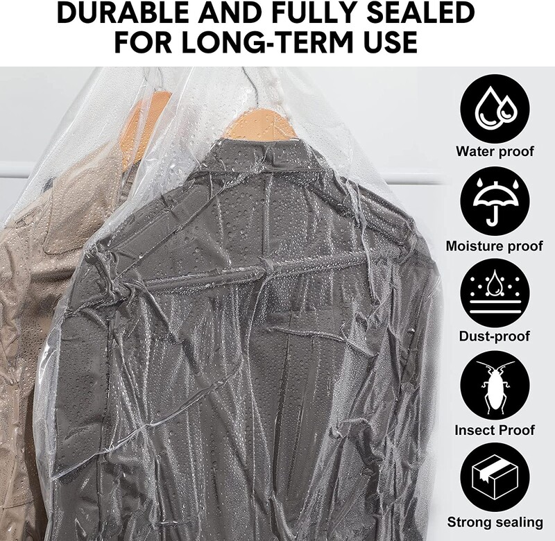 Rippuvad vaakumkotid Ruumisäästlikud kotid riiete jaoks Kompressioonkotid Kapi korraldaja raskete konksudega