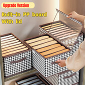 Spintos Tvarkykla Džinsų Organizacijos Dėžutė su Užvalkalu Drabužiai Organizacija Stalčių Tvarkykla Spintelės Kelnių laikymo Tvarkykla