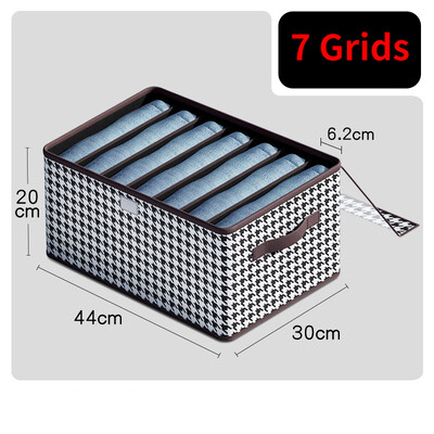 Spintos Tvarkykla Džinsų Organizacijos Dėžutė su Užvalkalu Drabužiai Organizacija Stalčių Tvarkykla Spintelės Kelnių laikymo Tvarkykla