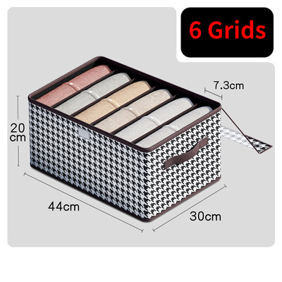 Spintos Tvarkykla Džinsų Organizacijos Dėžutė su Užvalkalu Drabužiai Organizacija Stalčių Tvarkykla Spintelės Kelnių laikymo Tvarkykla