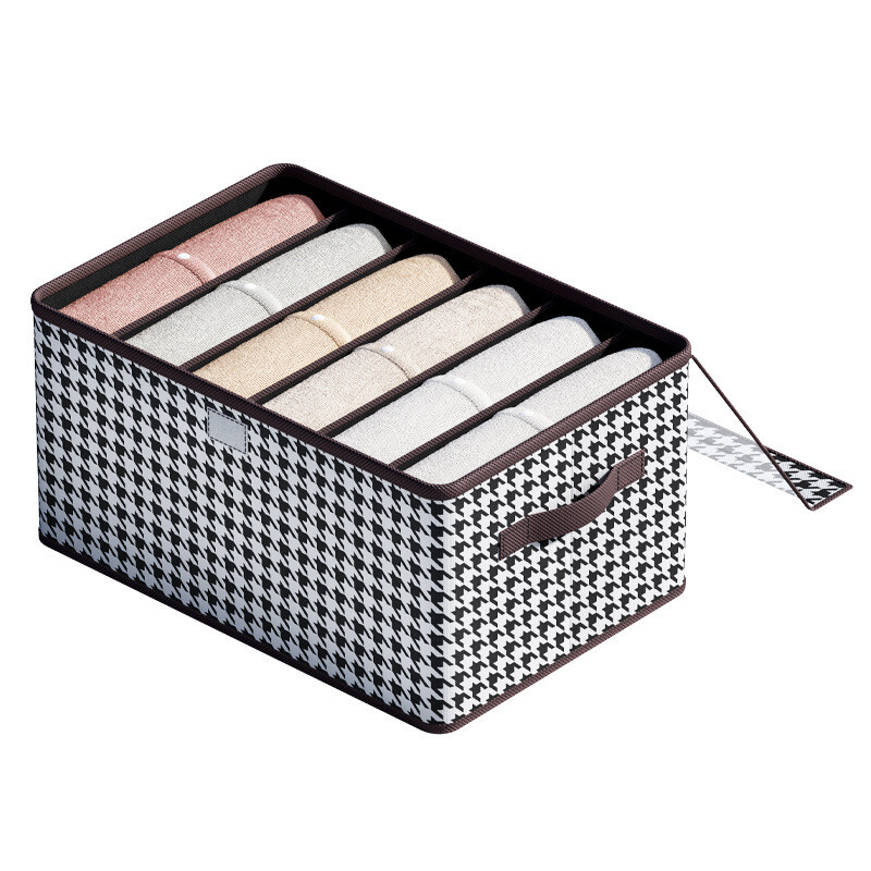 Spintos Tvarkykla Džinsų Organizacijos Dėžutė su Užvalkalu Drabužiai Organizacija Stalčių Tvarkykla Spintelės Kelnių laikymo Tvarkykla