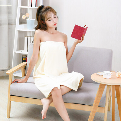 Naiste kiiresti kuivav kikisõlmega kantav vannirätik dušš spaamähis keha rannavannitoa hommikumantel pehme imav mikrokiud