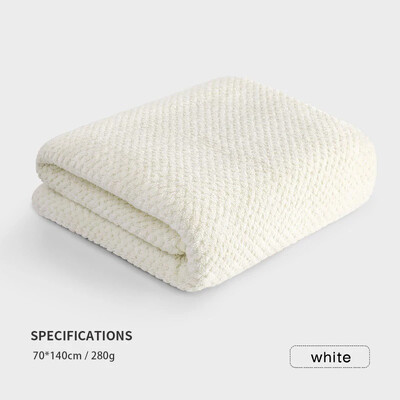 70x140cm Kvaliteetne paksem Coral samet vannilina Pehme Kiiresti imav vannirätik ülisuur kiiresti kuivav Comfortvannirätik