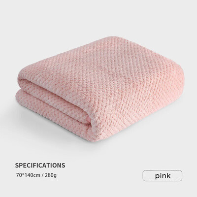 70x140cm Kvaliteetne paksem Coral samet vannilina Pehme Kiiresti imav vannirätik ülisuur kiiresti kuivav Comfortvannirätik