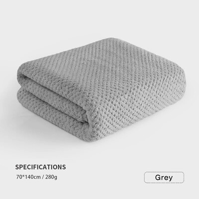 70x140cm Kvaliteetne paksem Coral samet vannilina Pehme Kiiresti imav vannirätik ülisuur kiiresti kuivav Comfortvannirätik