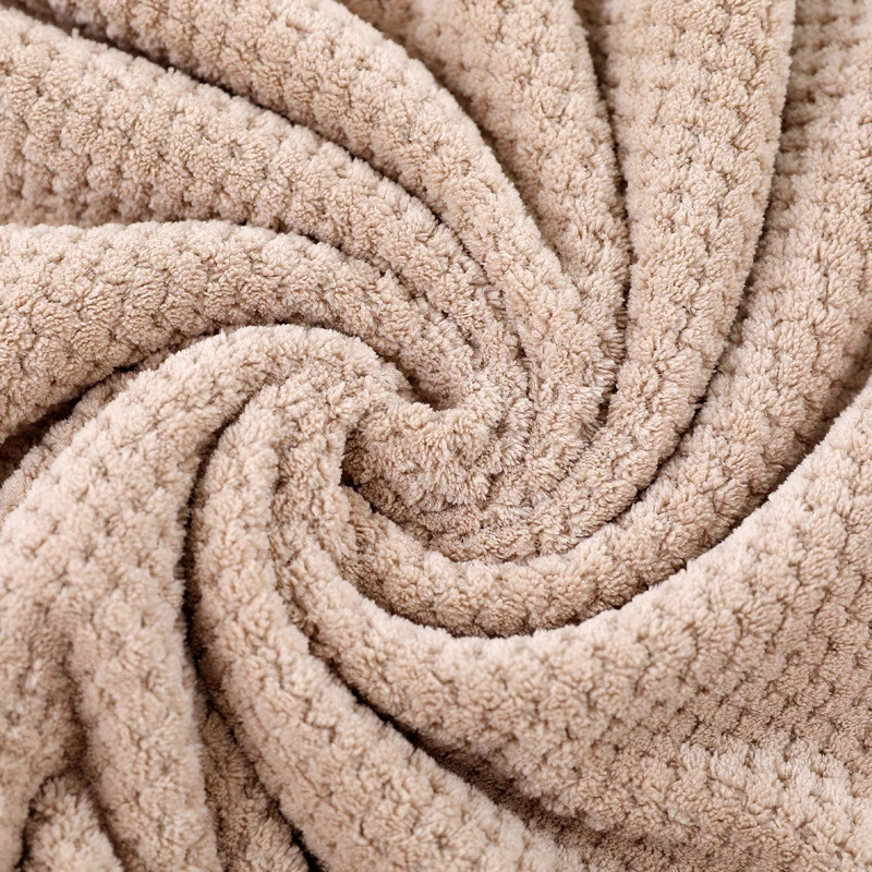 70x140cm Kvaliteetne paksem Coral samet vannilina Pehme Kiiresti imav vannirätik ülisuur kiiresti kuivav Comfortvannirätik