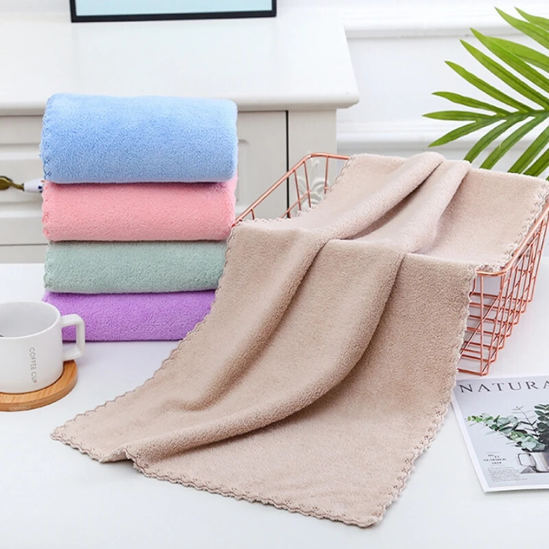 Vahvlitest vannirätikute komplekt Paksendatud Coral Velvet vannirätik Eriti paks pehme imav rätik Mitu vannirätikut Vannitoa tualetitarbed