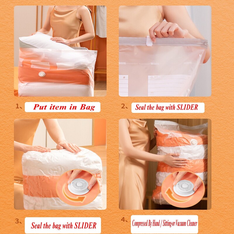 Jumbo Cube saci de sigilare cu vid extra mari pentru cuverturi Pături lenjerie de pat plapumă dulap organizatori, pungi spațiale sac de depozitare în vid
