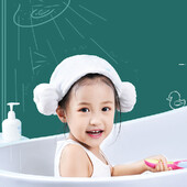 Coral Fleece Hair Dry Cap Horn Hat Super Absorbent Greitai Dry Dry Plaukų Rankšluostė vaikams Suaugusiesiems Ilgų plaukų apvyniojama kepurė Miela dušo kepurė