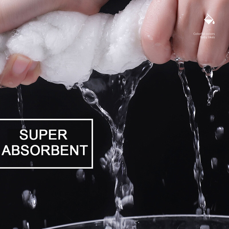 Korallfliisist juuksekuivamüts sarvmüts Super imav kiiresti kuivav juukserätik lastele täiskasvanutele pikkade juustega mähiskork Armas dušimüts