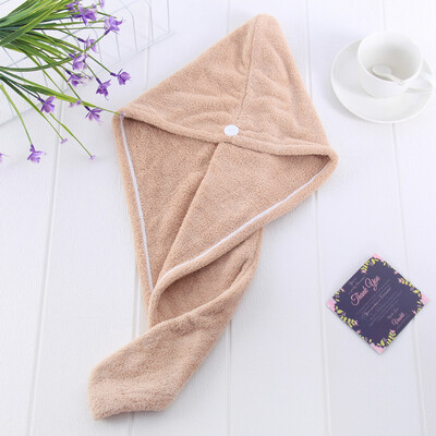 Mergaičių plaukų džiovinimo kepurė mikropluošto kieto rankšluosčio kepurė super sugerianti plaukų džiovinimo kepurė greitai džiūstanti plaukų rankšluosčio kepurė dušo kepurė