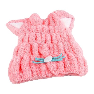 Juukserätik Mikrokiust Kiire juuksekuivatus Bowknot Wrap Cap Vannitoatarvikud Kuivatamine Pehme Kork Unisex Naistele Mehed Poisid Tüdrukud