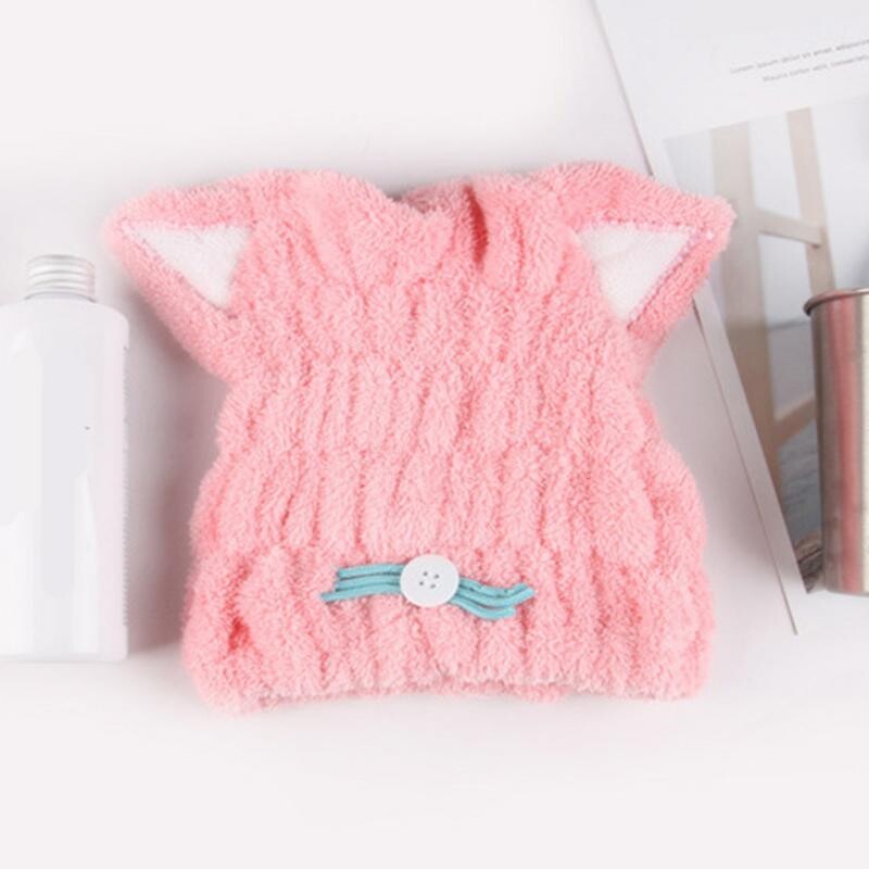 Juukserätik Mikrokiust Kiire juuksekuivatus Bowknot Wrap Cap Vannitoatarvikud Kuivatamine Pehme Kork Unisex Naistele Mehed Poisid Tüdrukud