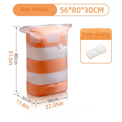 Vakuumska vrećica za pohranu koja štedi prostor za odjeću, madrace, deke, poplune, jastuke, poplune, putovanja, selidbe