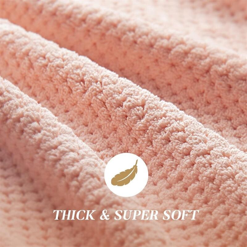 Mikrokiust juuksekuivatusrätik pikk lokkis ultraimav rätik juustele 41x27,5 tolli peamähis kiiresti kuivavad rätikud vähendavad aega 50%