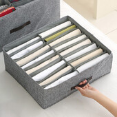 Double Row Särk Püksid Hoiu Riided Korraldaja Kapid Sahtlid Korralduspüksid Sukkpüksid Aluspesu Hoiukast Kapp Korraldaja